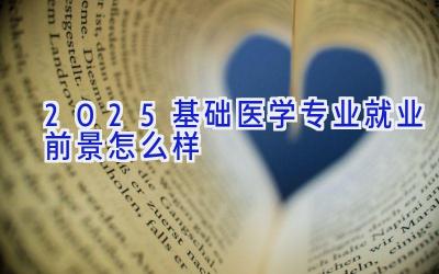 2025基础医学专业就业前景怎么样