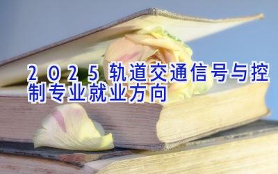 2025轨道交通信号与控制专业就业方向