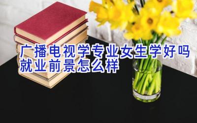 广播电视学专业女生学好吗 就业前景怎么样