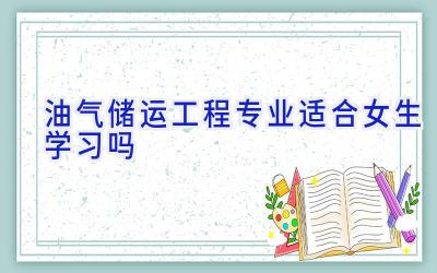 油气储运工程专业适合女生学习吗