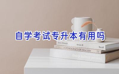 自学考试专升本有用吗