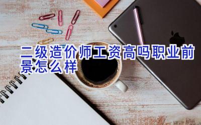 二级造价师工资高吗 职业前景怎么样