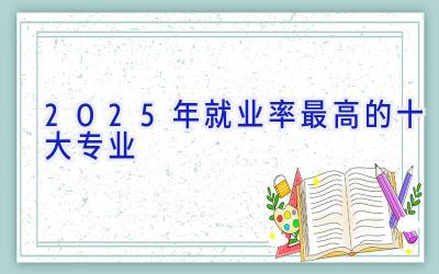 2025年就业率最高的十大专业