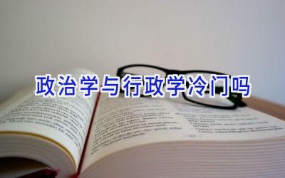 政治学与行政学冷门吗