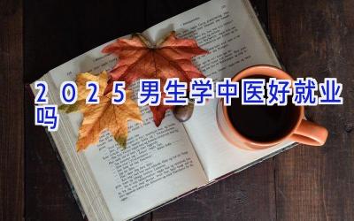 2025男生学中医好就业吗