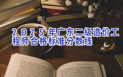 2025年广东二级造价工程师合格标准分数线