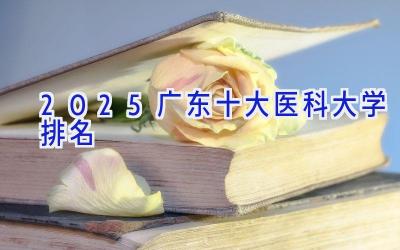 2025广东十大医科大学排名