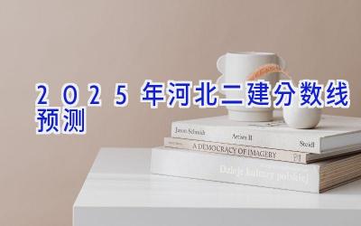 2025年河北二建分数线预测